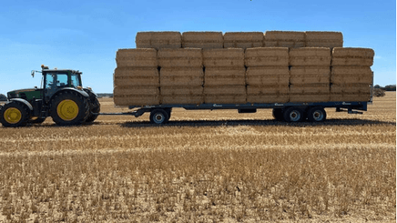 Transport - Plateaux fourrager - Plateau fourrager semi porté, trainé