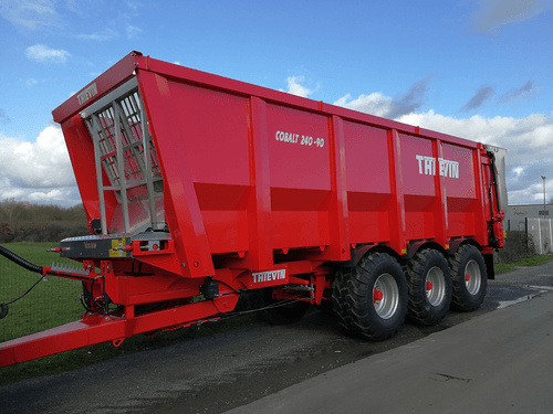Transport - Remorques agricoles - Benne à fond poussant COBALT