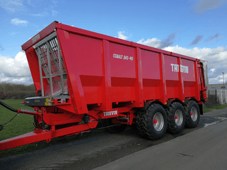 Transport - Remorques agricoles - Benne à fond poussant COBALT