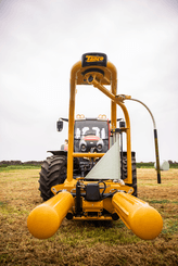 Récolte - Enrubanneuses - Enrubanneuse à balles rondes portée à satellites