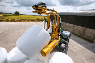 Récolte - Enrubanneuses - Enrubanneuse à balles rondes portée à satellites