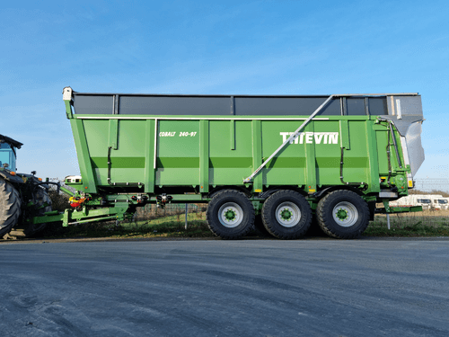Transport - Remorques agricoles - Benne à fond poussant COBALT