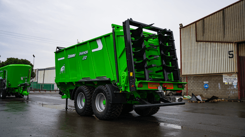 Transport - Remorques agricoles - Benne à fond poussant HMFT