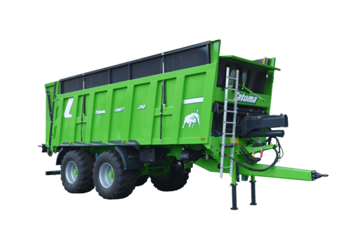 Transport - Remorques agricoles - Benne à fond poussant HMFT