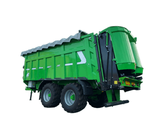 Transport - Remorques agricoles - Benne à fond poussant HMFT