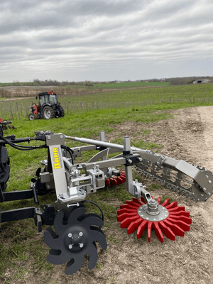 Travail du sol - Viti arbo - Cadre porte outils polyvalent pour vignes