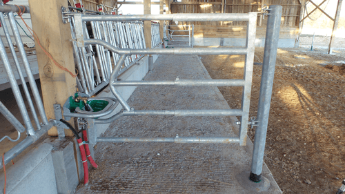 Matériel d'élevage - Barrière herbage - Barrière 5 lisses