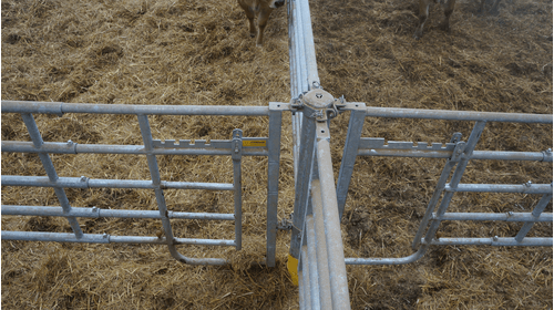 Matériel d'élevage - Barrière herbage - Barrière 5 lisses