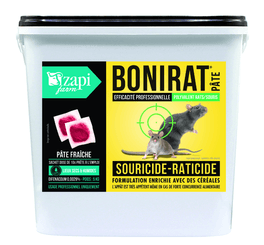 Lutte anti-nuisibles - Produits anti-nuisibles - Raticide souricide bloc 5 kg