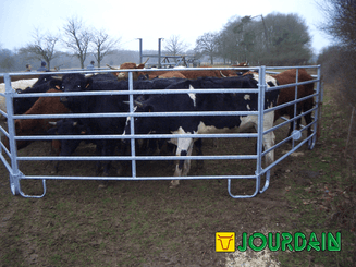 Matériel d'élevage - Cage, parc et couloir de contention - Panel de contention JOURDAIN