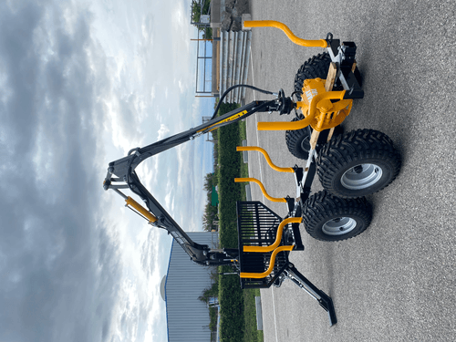 Matériel forestier - Remorques forestières - Remorque 1,5 T et grue 410 pour quad