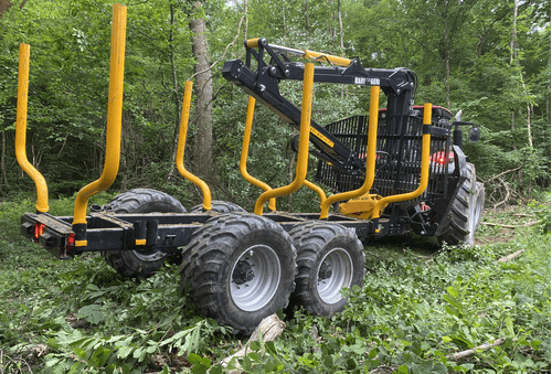 Matériel forestier - Remorques forestières - Remorque forestière