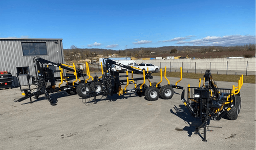 Matériel forestier - Remorques forestières - Remorque forestière