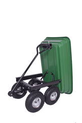 Equipement tondeuse - Accessoires - Chariot de jardin basculant