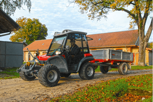 Entretien - Equipement entretien - Tracteur de pente porte outils TERRATRAC TT 
