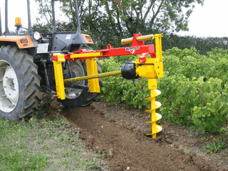 Matériel de ferme - Tarière - Tarière mécanique