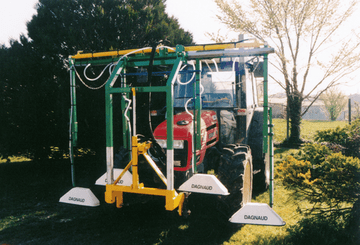 Entretien - Désherbeuses - Rampe de désherbage