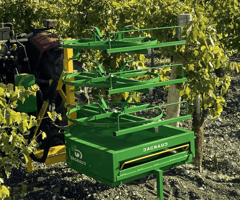 Pulvérisation - Pulvérisateurs vigne - Dérouleuse de fils 4 plateaux