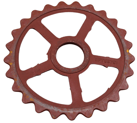 Pièces d'usure disque et dent - Roues rouleaux - Roue cambridge ondulée crénelée 530 x 70 mm origine