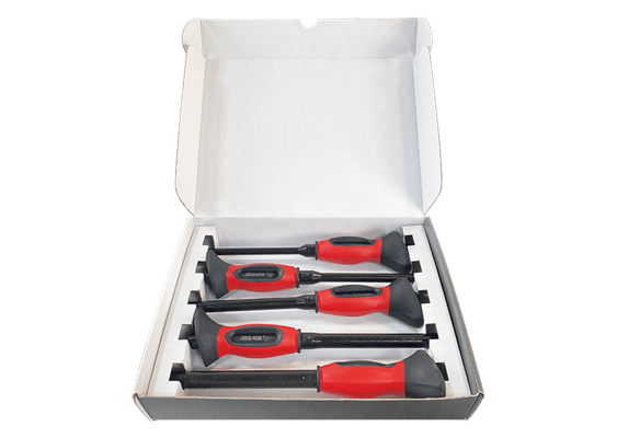 Equipement d'atelier - Outillages à main - Coffret de chasses-axes avec poignée anti-vibrations ergonomique