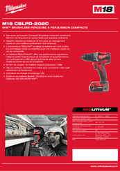 Electroportatifs - Perçeuses, visseuses - Perceuse visseuse M18 CBLPD-202C