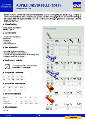 Soudure - Electrodes - Électrodes acier 4 x 350 mm