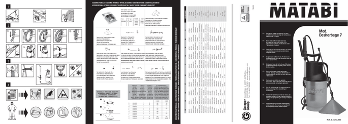 Pulvérisation - Pulvérisateur - Pulvérisateur désherbage 7-5 L
