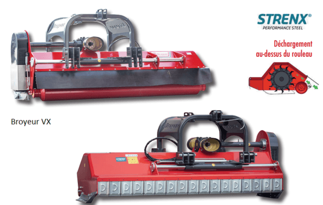 Entretien - Broyeur axe horizontal - Broyeurs axe horizontal champs DRAGONE