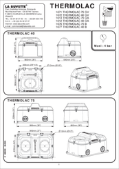 Abreuvement - Abreuvoirs et accessoires - Abreuvoir antigel isotherme THERMOLAC 40B
