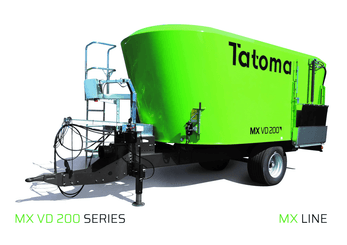 Alimentation - Mélangeuses - MX VD200 mélangeuse trappe latérale