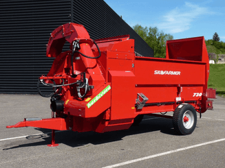 Alimentation - Remorques distributrices - Remorque distributrice pailleuse