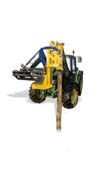 Matériel de ferme - Enfonces pieux - Enfonce-pieux VIBRESCOPIC PRO 18/40 Chargeur