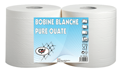 Consommables atelier - Hygiène - Papier d'essuyage blanc