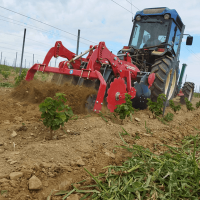 Travail du sol - Viti arbo - Déchaumeur vigne à disques VINIDISC