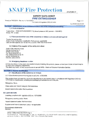 Equipement véhicules - Autres - Extincteur