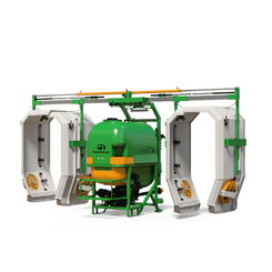 Pulvérisation - Pulvérisateurs vigne - Pulvérisateur porté ou trainé PULPANO ET TURBIPANO panneaux récupérateurs