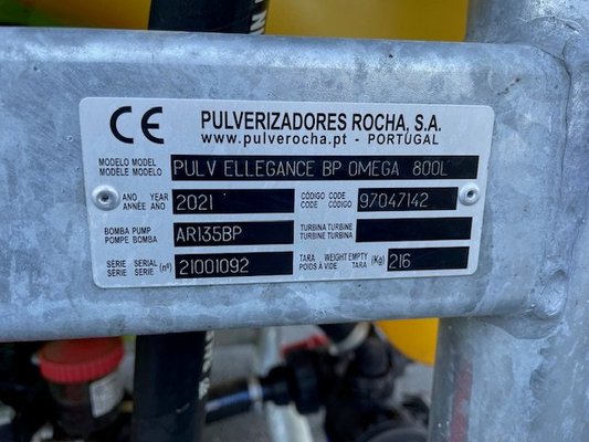 Unknown range 1525 Rocha Ellegance bp omega 800L