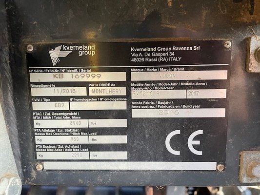 Unknown range 1209 Vicon RV5216